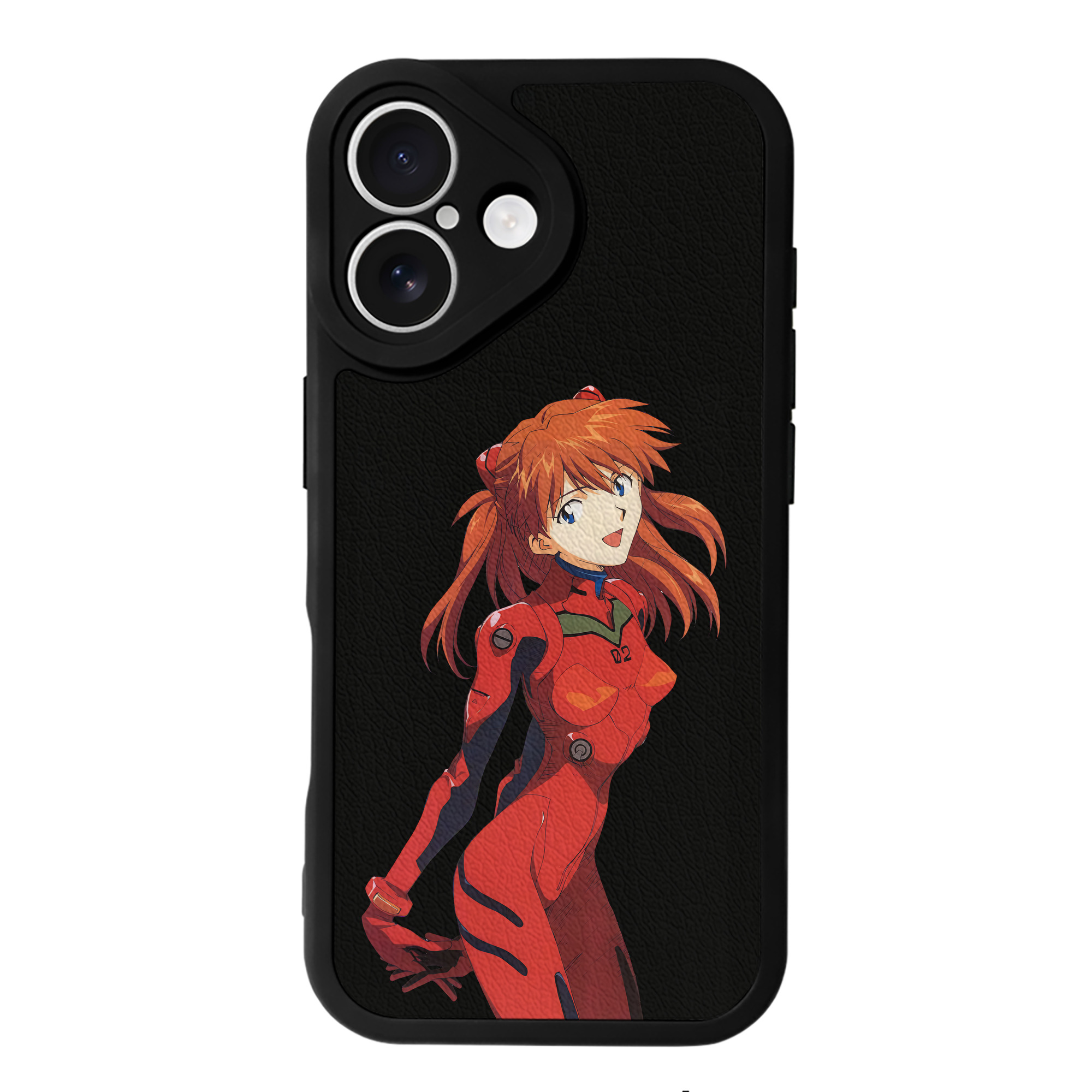（画像用） EVA 新世紀エヴァンゲリオン 【iPhone 16シリーズ対応】シリコンスマホケース（レザー調） 材質：シリコン